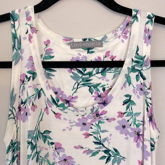 Loveappella Like New womens sleeveless top - Picture 2 of 7